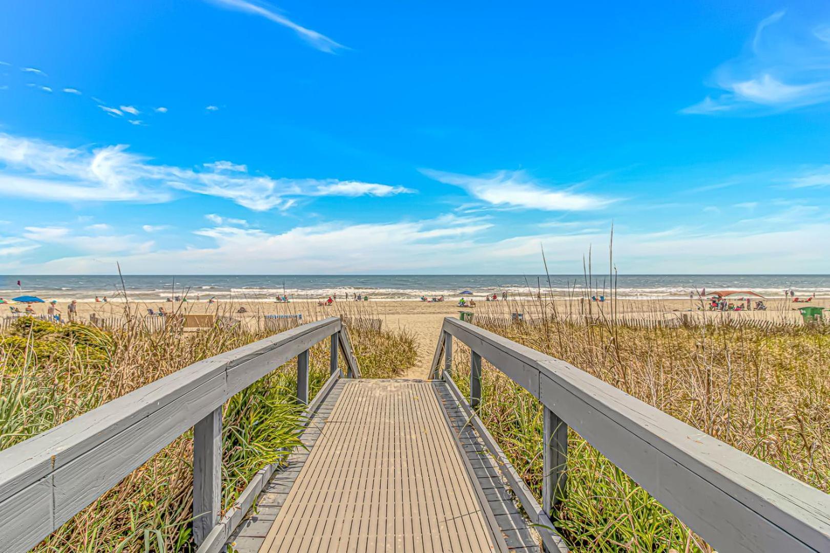 Oceanfront 3Br 2Ba Condo Ocean Reef 1421 Myrtle Beach Exterior foto